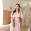 Sassy Midi Dress : Oldrose Cloudy โทนสีโอรส