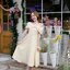 Charming Off-Shoulder Midi Dress : สีครีมเหลือง [Made by Pastel Time]