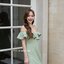 Stella Maxi Dress : สีเขียวมัทฉะ