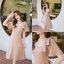 Bellette Bow Shoulder Dress : สีโอวัลติน