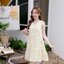 Bow me softly dress : สีเหลืองอ่อน