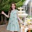 Bow me softly dress : สีเขียว