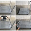 รถเข็นของพื้นเหล็ก 4 ล้อ กว้าง 80 x 120 x 90 cm. โครงสร้างกัลวาไนซ์ 20 กก. 1