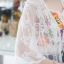 Dancing on the Moon Lace เสื้อคลุมลูกไม้ตัวยาว