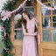 Petal Sway Maxi Dress : สีชมพู