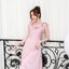 Amour Dress : สีชมพู (โบว์ผูกได้หลายแบบ)