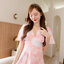 Sassy Midi Dress : Oldrose Cloudy โทนสีโอรส