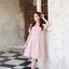 Destiny Puff Dress : สีชมพู [Made by Pastel Time]