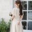 Dear Darling Midi Dress - สีครีม