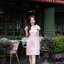 Erin Dress : สีชมพู [Made by Pastel Time]