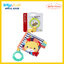infantino หนังสือผ้าเสริมพัฒนาการ Link & Squeak Animal Crinkle Book