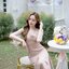 Petal Sway Maxi Dress : สีโอวัลติน