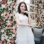 Jamille Lace Dress – สีขาว **มีแต่ XL**