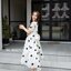 Two-Way Polka Dot Midi Dress เดรสยาวลายจุดใส่ได้2แบบ