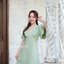 Sassy Flare Dress : สีเขียวมัทฉะ