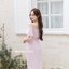 Celestia off-shoulder dress : สีชมพู [Made by Pastel Time]