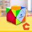 รูบิค GAN Monster Go Skewb Stickerless | GAN Skewb | By CANDYspeed