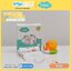 Idawin ผ้าเช็ดหน้า/ผ้าอาบน้ำใยไผ่ 100% ผ้าเช็ดปาก อเนกประสงค์ 12x12 นิ้ว(6 ผืน) ลาย Forest