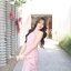 Ashley One - Shoulder Dress - สีชมพู [Made by Pastel Time]