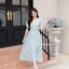 Momiji Midi Dress : สีเขียวมิ้นท์ [Made by Pastel Time]