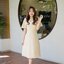 Bellette Bow Shoulder Dress