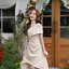 Claudia Asymmetric Dress : สีเบจ [Made by Pastel Time]