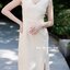 Criss Cross Dress : สีครีม [Made by Pastel Time]