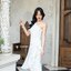 Ashley One - Shoulder Dress – สีขาว