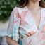 Sassy Painting Midi Dress : Earth Tone ลายสีเอิร์ธโทน