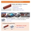 ท่อทนแรงดันสูง 10บาร์ ส่งน้ำ ท่อส่งผงปูน ท่อทนแรงดันสูง TMT-POWER AT (TOTAKU) ยาว 8 เมตร Dia.3"(75mm) 22,320 กรัม 1