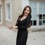 Kessie Chiffon Sleeve Dress – เดรสสีดำแขนชีฟอง