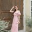 Stella Maxi Dress : สีชมพู
