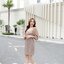 Kessie Chiffon Sleeve Dress – สีโอวัลติน**มีแต่XL**