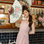 Mei Mei Maxi Dress : สีชมพู [Made by Pastel Time]
