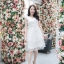 Jamille Lace Dress – สีขาว **มีแต่ XL**