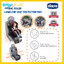 Chicco แผ่นรองคาร์ซีท เบาะรองคาร์ซีท Car Seat Protector Mate มีช่องเก็บของด้านหน้า 2 ช่อง