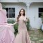 Petal Sway Maxi Dress : สีโอวัลติน