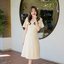 Bellette Bow Shoulder Dress