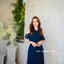 Avery Off-shoulder Dress - สีกรม [Made by Pastel Time]