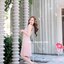 Myra one shoulder dress – สีชมพู [Made by Pastel Time]