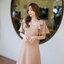 Bellette Bow Shoulder Dress : สีโอวัลติน