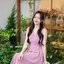 Aubrey Midi Dress : สีชมพูกลีบบัว [Made by Pastel Time]