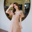 Bellette Bow Shoulder Dress : สีโอวัลติน