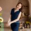 Dacia Bow Shoulder Dress – กรม