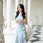 Ashley One - Shoulder Dress – สีเขียวอมเทา
