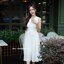 Aubrey Midi Dress : สีขาวออฟไวท์ [Made by Pastel Time]