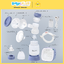 Glowy ELECTRIC BREAST PUMP EP-02 เครื่องปั๊มนมไฟฟ้า