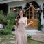 Petal Sway Maxi Dress : สีโอวัลติน