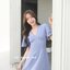 Sassy Flare Dress : สีฟ้าคราม