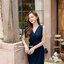 Dacia Bow Shoulder Dress – กรม